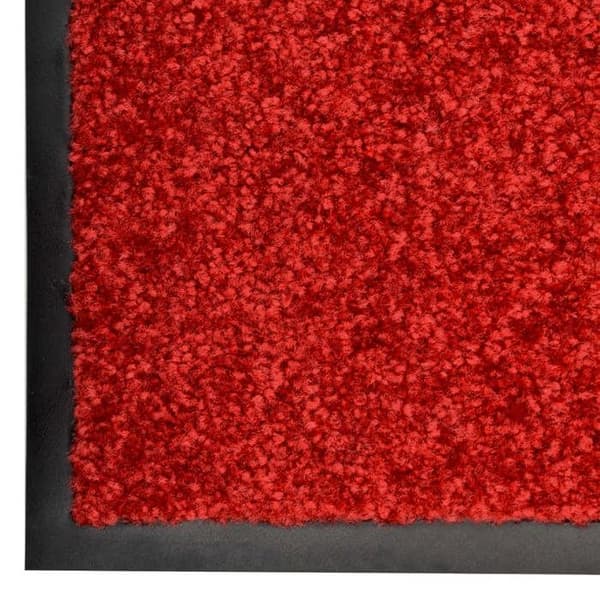 Maison Exclusive - Pestävä matto Punainen 60x90 cm