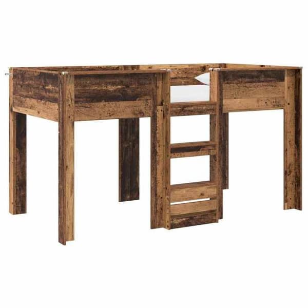 Maison Exclusive - Våningssäng för Barn i Antik Trä 90 x 200 cm