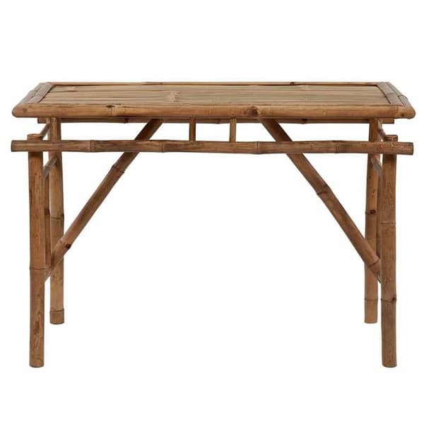 Havemøbel - EKSKLUSIV HUS - 115x50x75 cm - Bambus - Sammenklappelig - Indendørs/Udendørs