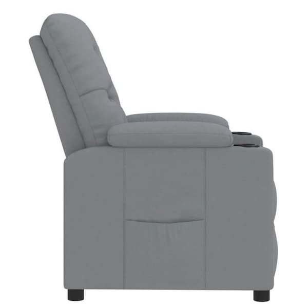 Maison Exclusive - Grå stof lænestol med recliner