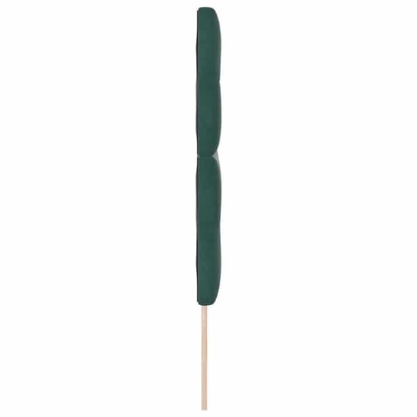 Maison Exclusive - Tummanvihreä pääty 144 cm Sametti Mörkgrön