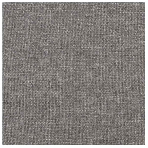 Maison Exclusive - Væghovedgærde 12 stk 30 x 30 cm Lys grå stof