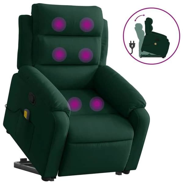 Maison Exclusive - Grön sammet recliner