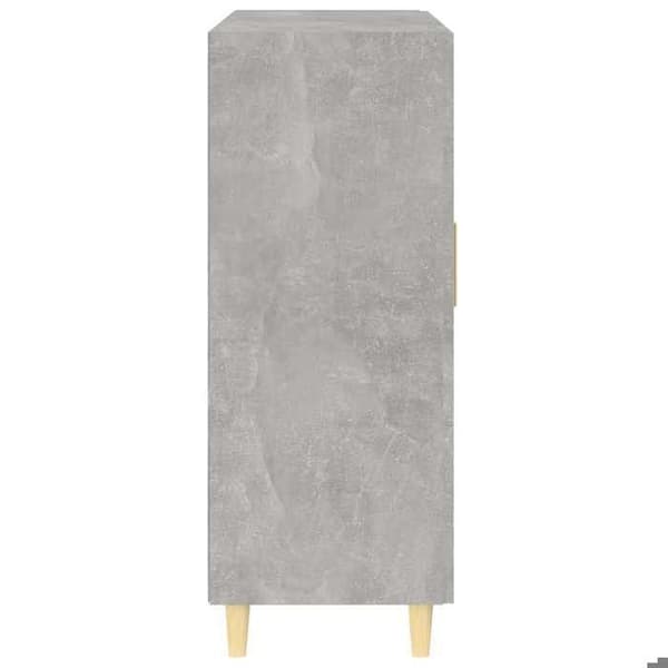 Maison Exclusive - Buffé grå betong 69,5x34x90 cm ingenjörsträ