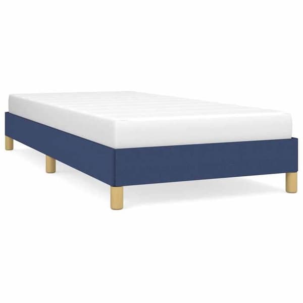 Maison Exclusive - Sengestel uden madras blå 80x200 cm stof