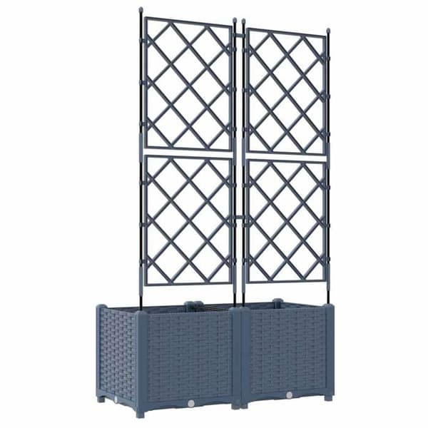 Maison Exclusive - Havekrukke 2 stk Grå 80 x 40 x 143 cm PP