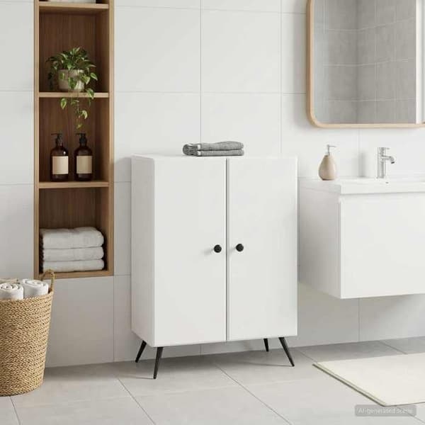 Maison Exclusive - Förvaringsmöbel för Badrum BREDA Vit