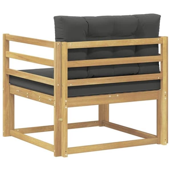 Maison Exclusive - Utomhussoffa i vit polyester
