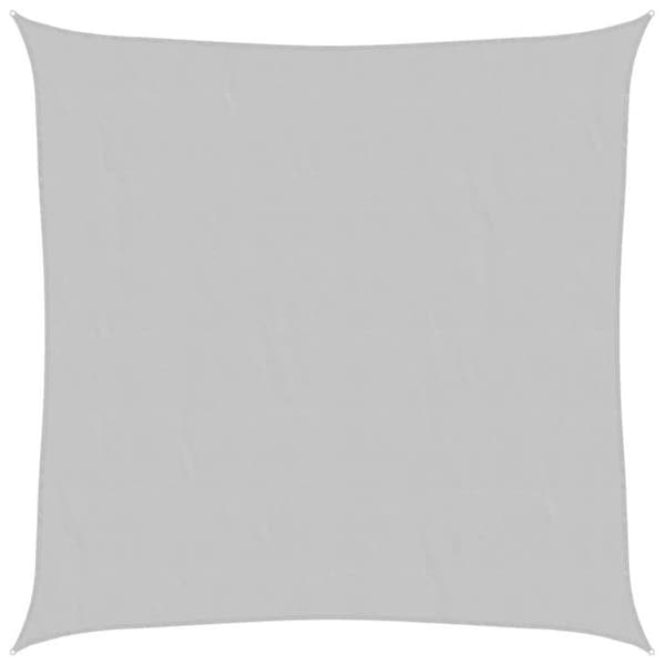 Maison Exclusive - Lys grå skygge-sejl 3,6x3,6 m 100% polyester oxford