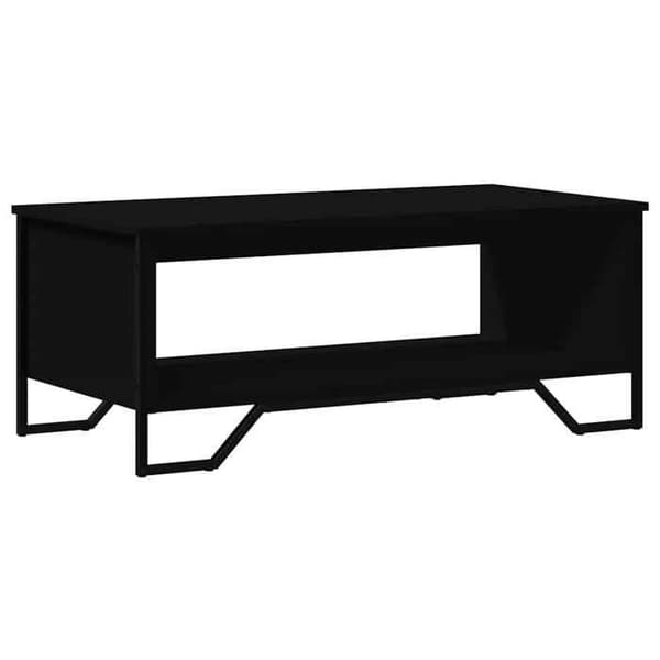 Bord - EKSKLUSIV HUS - 100x51x40 cm - Sort - Ingeniørtræ - Multifunktionel Svart
