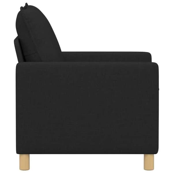 Maison Exclusive - Sort Sofa 76 x 81 x 87,5 cm Stof