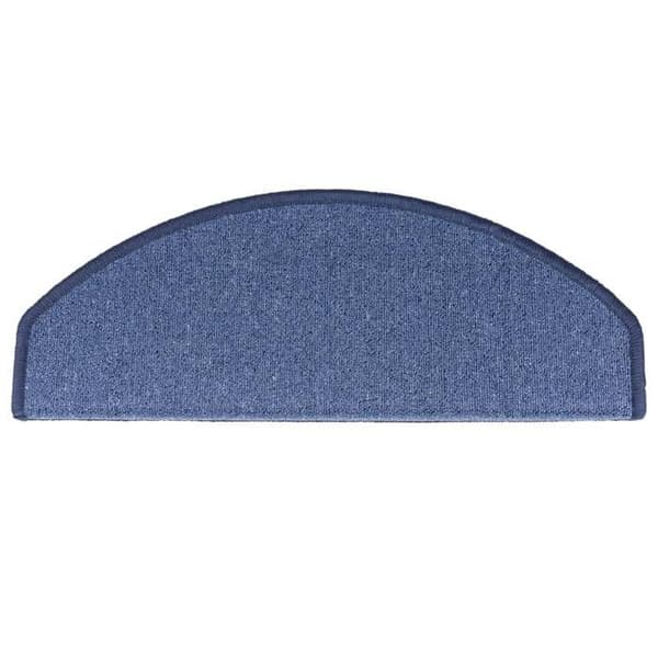 Maison Exclusive - Trappmatta 15 delar 65 x 24 x 4 cm Halkfri Blå Blå