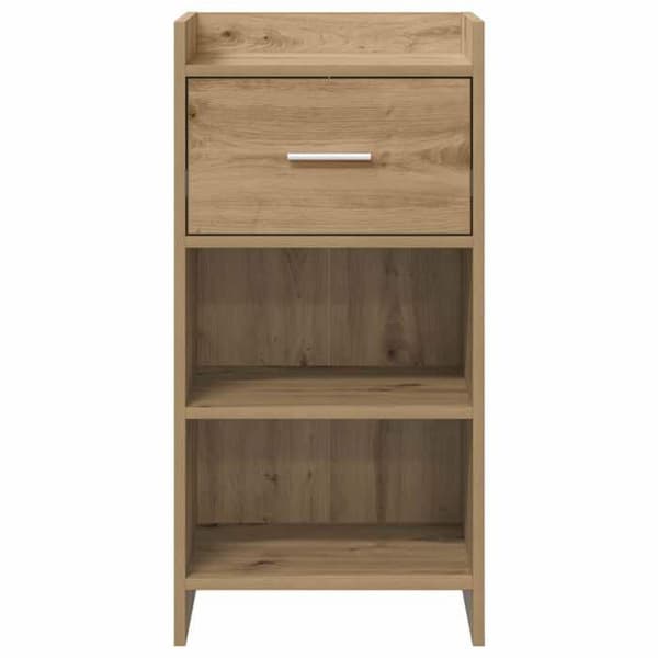 Maison Exclusive - Buffet i håndlavet egetræ 40 x 36 x 80 cm Ingeniørtræ