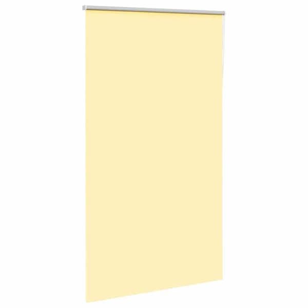 Maison Exclusive - Rullgardin mörkläggande gul, tygbredd 131,6 cm