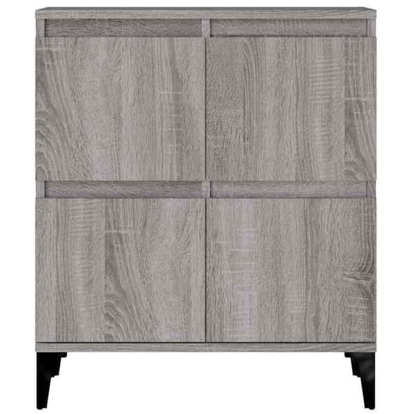Maison Exclusive - Buffet Sonoma grå 60x35x70 cm Ingenjörsträ Sonoma grå