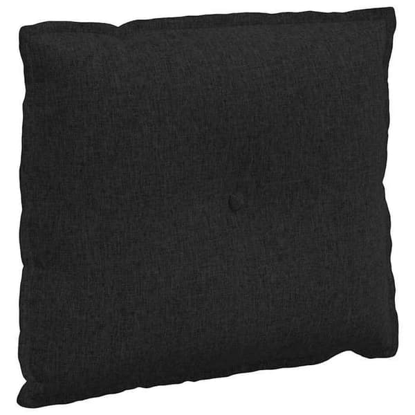 Maison Exclusive - Sort Rygpude 60 x 19 x 50 cm stof