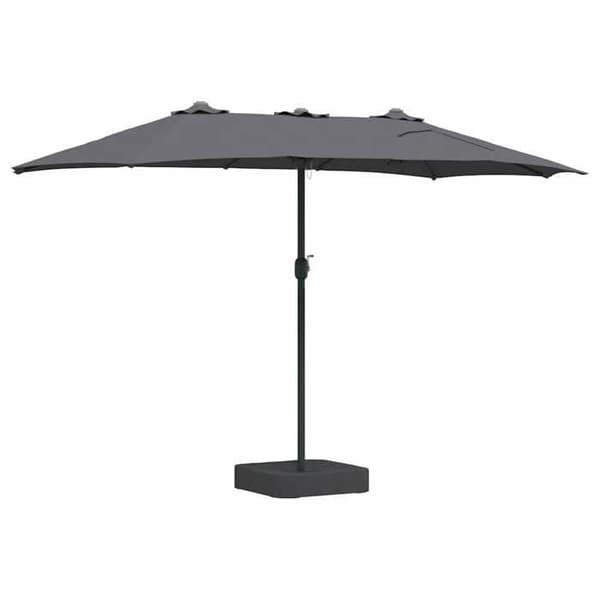 Maison Exclusive - Anthracite-puutarhavarjo 385 x 209 x 244 cm