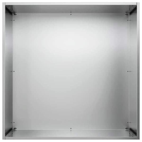 Maison Exclusive - Trädgårdskrukor 2 st Silver 40 x 40 x 75 cm