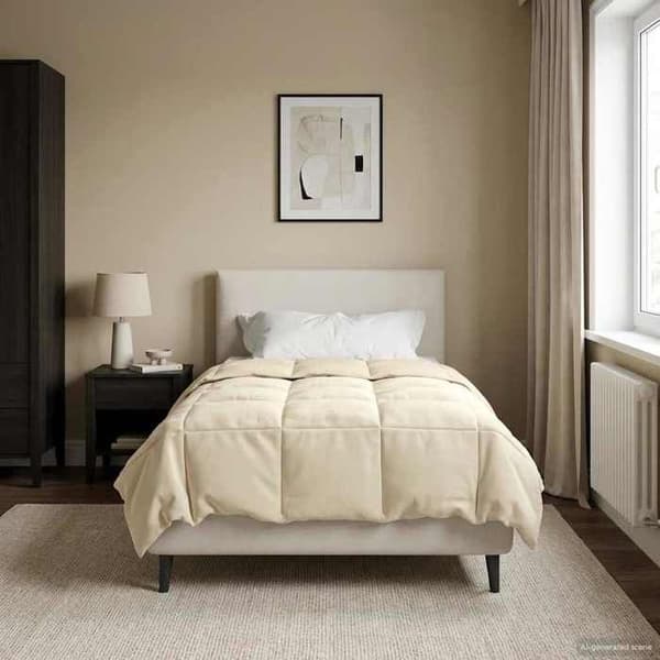 Couette - EXKLUSIVT HUS - Duvet Vinter 140 x 220 cm - Mikrofiber (100% polyester) - Vadderad - Vändbar