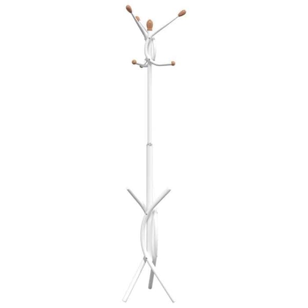 Maison Exclusive - Klädhängare vit 176 cm pulverlackerad järn Vit