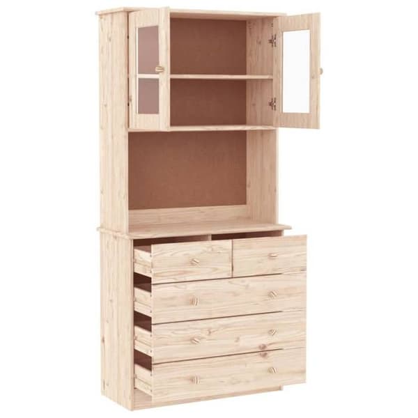 Maison Exclusive - Buffé ALTA 77x35x165 cm massiv furu