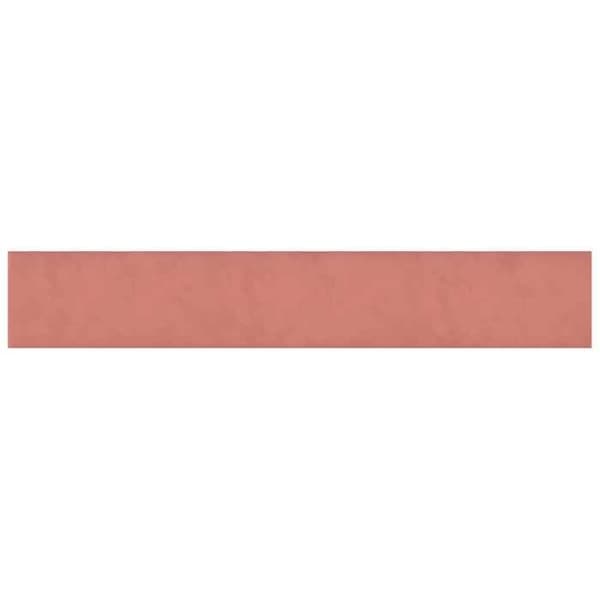 Væghovedgærde - EKSKLUSIV HUS - Rektangulær - Rosa velour - Ingeniørtræbund - Nem montering Ros