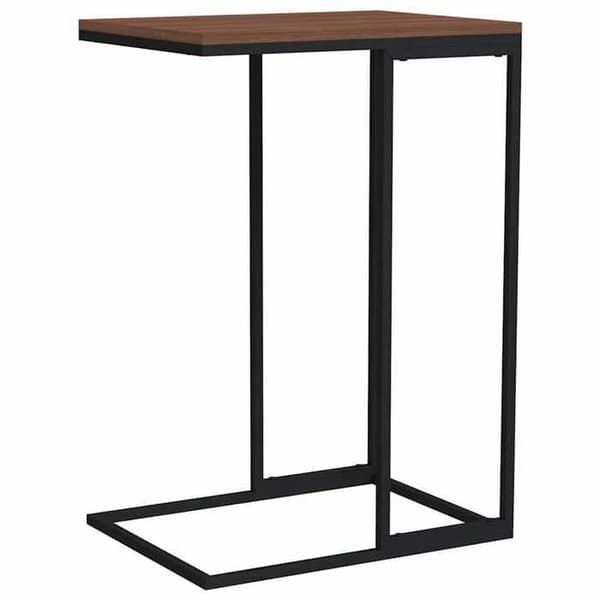 Maison Exclusive - Musta apupöytä 40x30x59 cm Tekninen puu