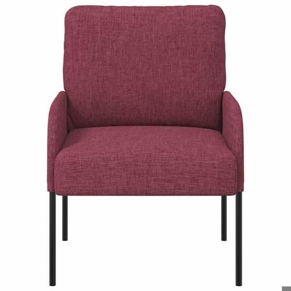 Maison Exclusive - Sofaer med pude 55cm Bordeaux Krydsfiner