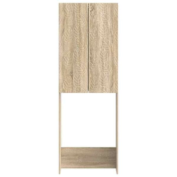 Maison Exclusive - Toilettskabe DELFT Eg Sonoma 66 x 25,5 x 190 cm