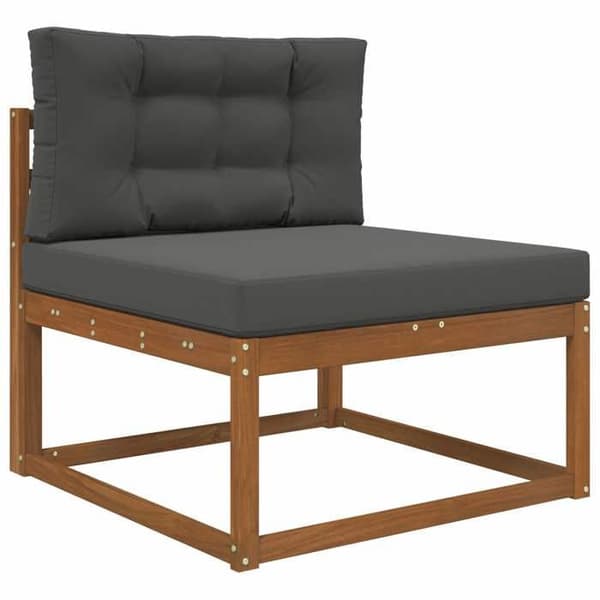 Maison Exclusive - Udendørs sofa pude Polyester Antracit 80 x 80 cm antracit