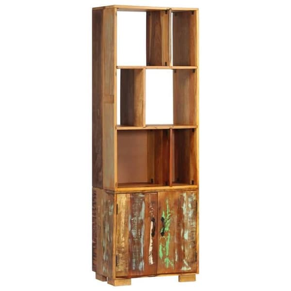 Maison Exclusive - Bibliotek 60x35x180 cm Solid genbrugstræ
