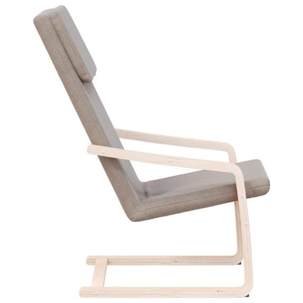 Maison Exclusive - Avkopplingsstol Taupe Tyg