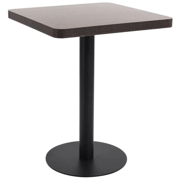 Maison Exclusive - Bistrobord Mørkebrun 60x60 cm MDF