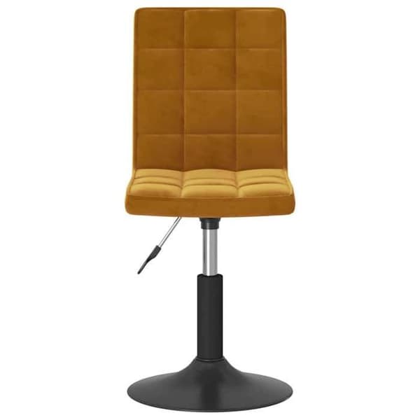 Maison Exclusive - Snurrande matstolar set om 6 i brun sammet