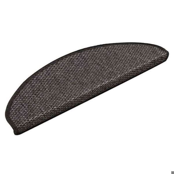 Maison Exclusive - Självhäftande trappmattor 30 st 65x21x4 cm antracit