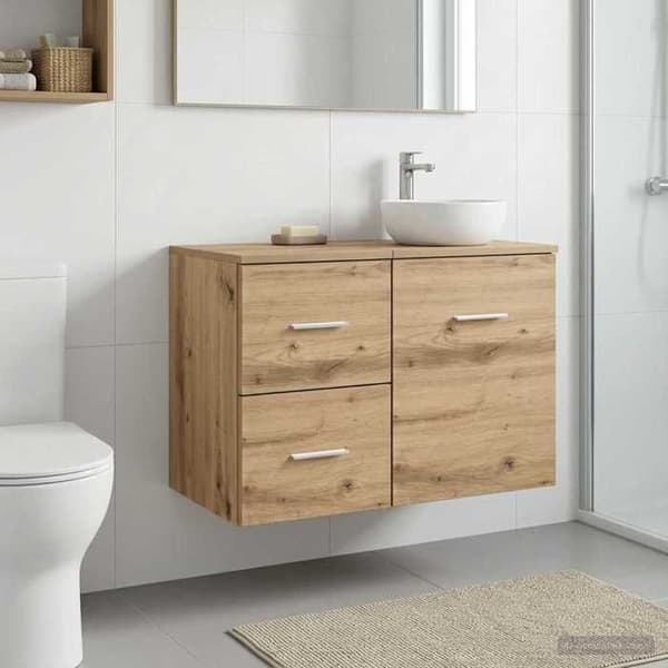 Maison Exclusive - Badrumsmöbel In-between Antik trä 30 x 41 x 50 cm
