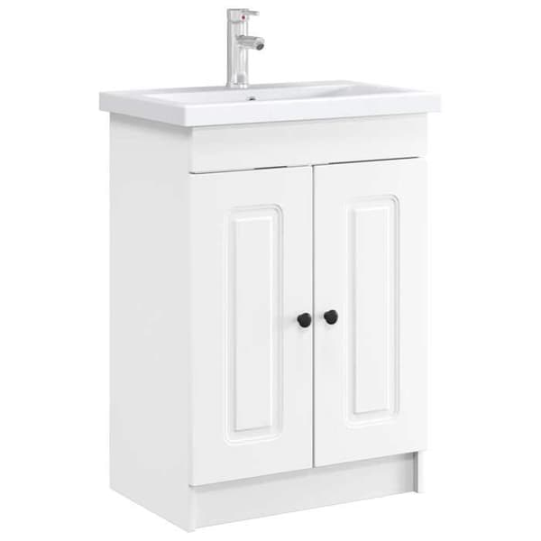 Maison Exclusive - Badrumsskåp under diskbänk Vit 78,5 x 37,5 x 81 cm Vit