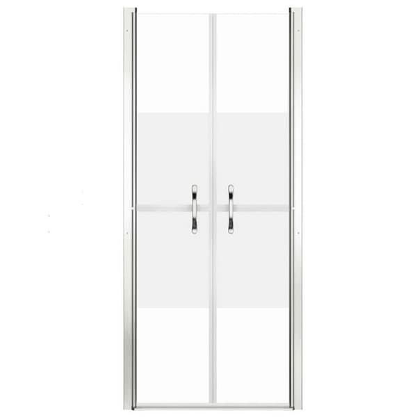 Maison Exclusive - Duschdörr ESG halvmatte 96x190 cm