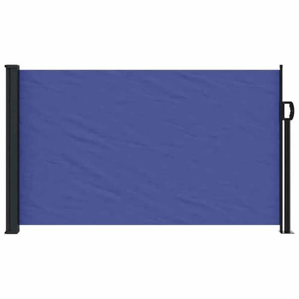 Maison Exclusive - Fällbart sidotak blått 120x600 cm