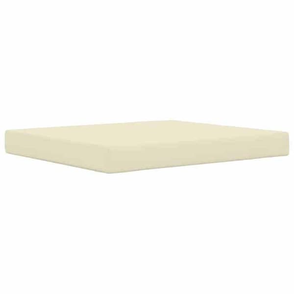 Maison Exclusive - Udendørs sofa pude Polyester Creme 80 x 68,5 cm Grädde