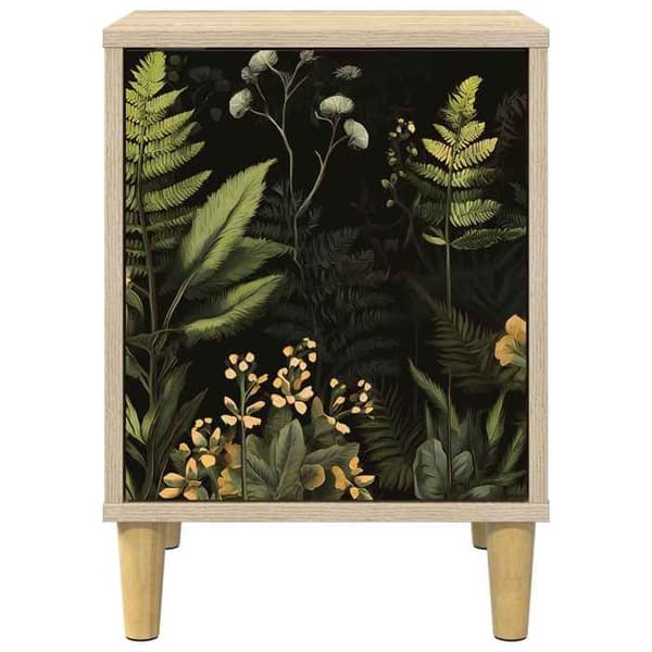 Maison Exclusive - Natbord RHENEN 2 stk Eg Sonoma 36 x 33 x 50 cm
