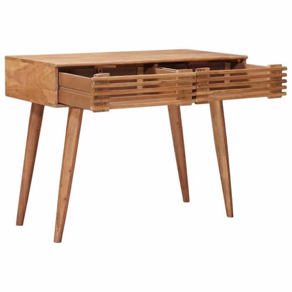 Maison Exclusive - Håndlavet Kontor Brun Teak 100 x 48 x 76 cm Teakbrun / brun nyans