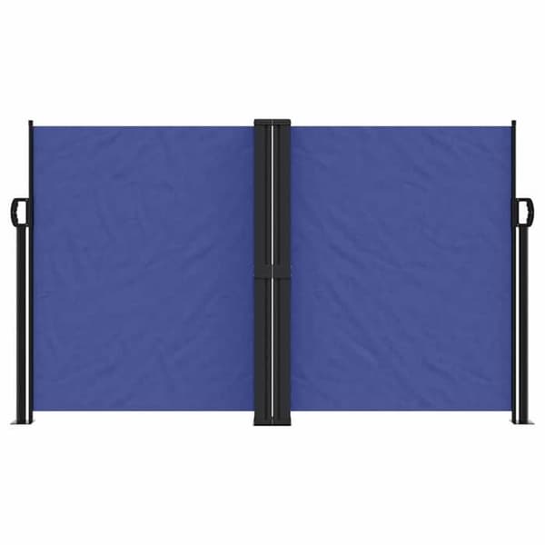 Maison Exclusive - Fällbart sidotak blått 140x600 cm Blå