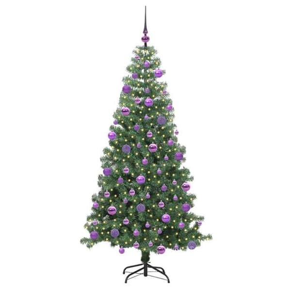 Maison Exclusive - Grön Julgran 240 cm PVC Grön