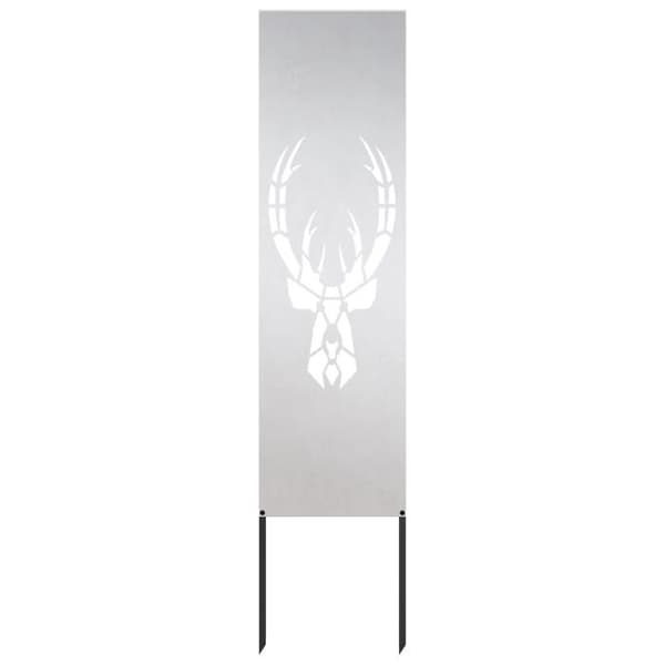 Maison Exclusive - Silverfärgad trädgårdsskyddsskärm 32 x 140 cm Silver