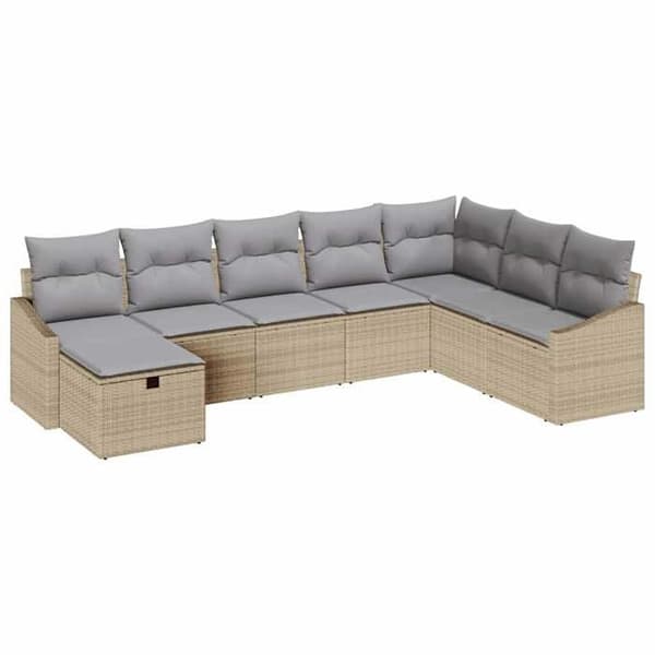 Maison Exclusive - Sæt af 9 pc polyrotin sofaer