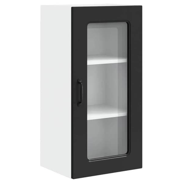 Maison Exclusive - Kalmar Sort opvaskemaskinepanel 40 x 31 x 80 cm Svart