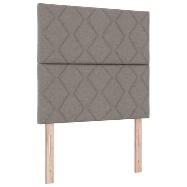 Maison Exclusive - Sänggavel Taupe tyg