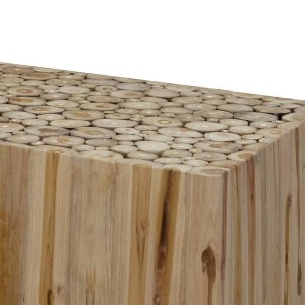 Bord - Eksklusiv Hus - Ægte Teak - 90x50x30 cm - Håndlavet