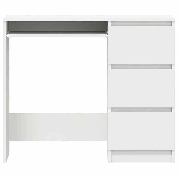 Kontor - EXKLUSIV HEM - 90 x 45 x 76 cm - Vit - 1 låda - Ingenjörsträ Vit